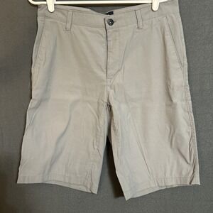 The North Face Flat Front Short Active Hiking Nylon 12" Inseam Gray Men's 32